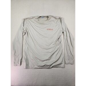 American Back Country Shirt Mens XL Polyester Hunting Regular Tan